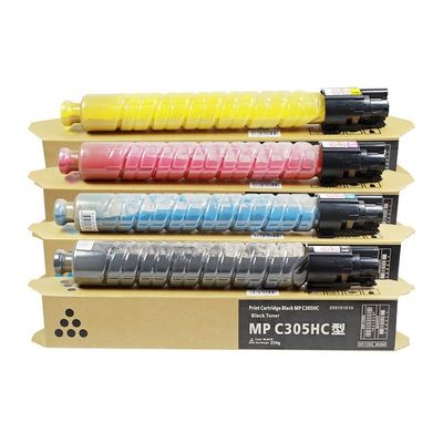 Ricoh MPC305 için Ricoh MPC305/305SP ile tam toner ve çip ve evrensel uyumluluk