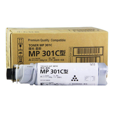 Ricoh Toner Kartuşu Uyumlu Model MP301 Siyah Renk 8K Sayfa Verimliliği ISO SGS Sertifikalı Ricoh Aficio MP301 Yazıcı İçin Uygun