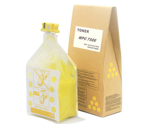 MPC7500 için Ricoh toner kartuşu Aficio MPC6000/C6001/C6501/C6501SP/C7500 Yazıcılar AAA Sınıfı Hammadde 18 Ay Doğrudan